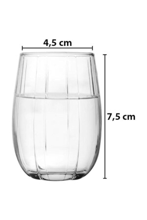 Linka 18-teiliges Wasser-Erfrischungsgetränk-Kaffeeglas-Set Fma07089 PAŞABAHÇELINKA - 4