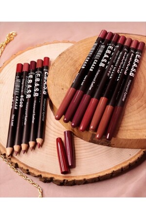 Lip Pencil für fettige Lippen, 12er-Pack - 2