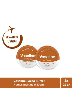 Lip Therapy Yumuşatıcı Dudak Kremi Kakao Yağı 20 G X2 Adet SET.UNİ.555 - 2