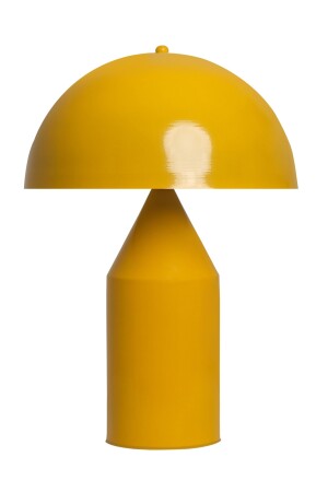 Lipeo gelbe Tischlampe, moderne Wohnbeleuchtung, Metall-Kopfteil, Nachttischlampe, Leselampe, BMM6801 - 1