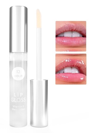 Lippenpflege Feuchtigkeitscreme Lipgloss Vitamin E Transparente Verpackung 4 ml - 3