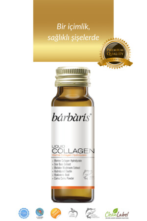 Liquid Collagen 10*50ml Tip1-tip3 %100 Saf Balık Kolajeni & Elastini Cilt Saç Tırnak 3 Paket - 4