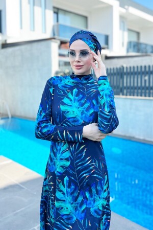 Lira vollständig bedeckter Hijab-Badeanzug R056 Tropical REMSA-R056-Tropical - 2