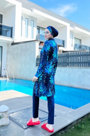 Lira vollständig bedeckter Hijab-Badeanzug R056 Tropical REMSA-R056-Tropical - 4