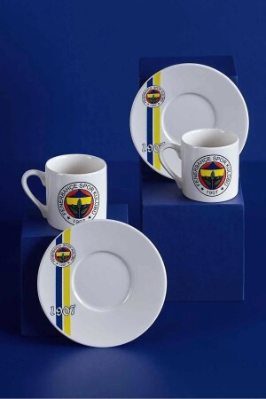 Lisanslı 2 Kişilik Porselen Yemek Takımı Ve Fincan Takımı Seti ST-FB-12 - 8