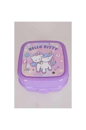 LİSANSLI HELLO KITTY 2 KATLI BESLENME KUTUSU - 1