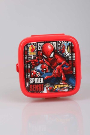 LİSANSLI SPIDERMAN 2 KATLI BESLENME KUTUSU - LUNCH BOX - 1