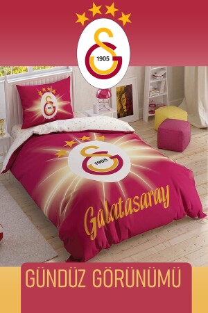 Lisanslı Tek Kişilik Nevresim Takımı Galatasaray Light Glow 8682475019385 - 3