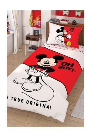 مجموعة غطاءات غطاء واحد مرخصة من MNZ - Mickey Czech Revive 60212054 - Taç