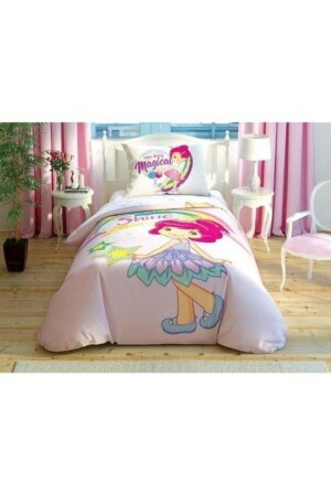 Lisanslı Tek Kişilik Nevresim Takımı Strawberry Shortcake Shine 8682475023450 - Taç