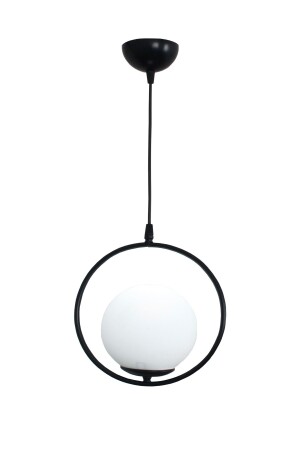 Lito Single Black Pendelleuchte Kronleuchter-Glas - 1