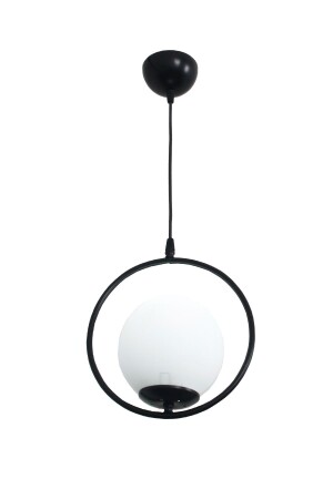 Lito Single Black Pendelleuchte Kronleuchter-Glas - 5