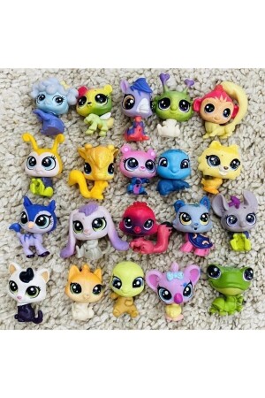 Littlest Pets Shop LPS Minişler 4 Stück mehrere Spielzeug Miniş Original LPS - 3