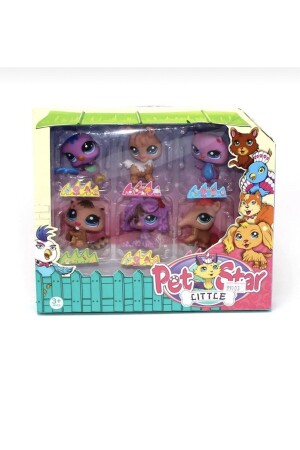 Littlest Pets Shop Minis 12-teilige Miniş-Familie, neue seltene Serie P6214S4506 - 5