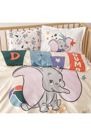 Lizenziertes Dumbo Cute Baby-Bettbezug-Set 1000044771 - 3