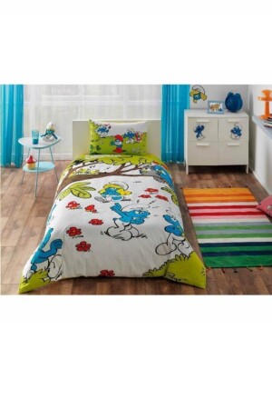 Lizenziertes Smurfs Single Complete Set nd_8696048538159 - Taç