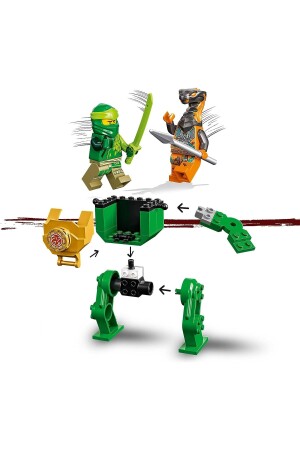 Lloyd’un Ninja Robotu 71757-4 Yaş Ve Üzeri Için Ninja Içeren Oyuncak Yapım Seti (57 PARÇA) RS-L-71757 - 4