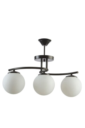 غرفة المعيشة الحديثة - المطبخ - غرفة النوم مغلقة الكرة الأرضية الزجاجية ثلاثية الشنارة LNDA3LÜ - Modavize