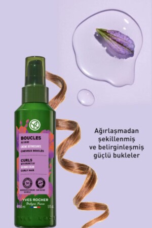 Lockenverstärkende Pflegecreme für lockiges und welliges Haar (Boucle) – Vegan – 150 ml - 7