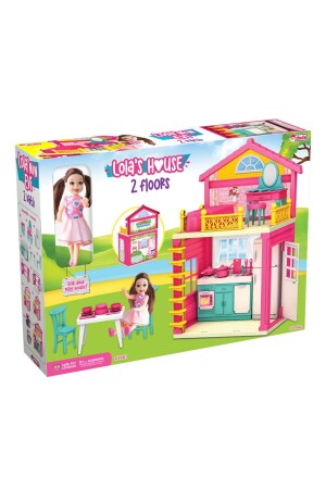 Lola'nın 2 Katlı Evi - Ev Oyuncak - Lola'nın 3 Katlı Ev Seti - Barbie Ev Seti - 2