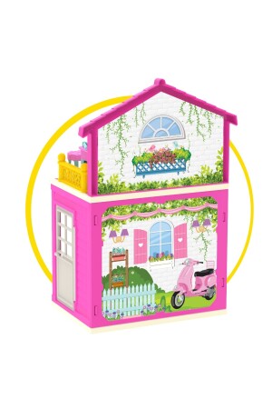 Lola'nın 2 Katlı Evi - Ev Oyuncak - Lola'nın 3 Katlı Ev Seti - Barbie Ev Seti - 4