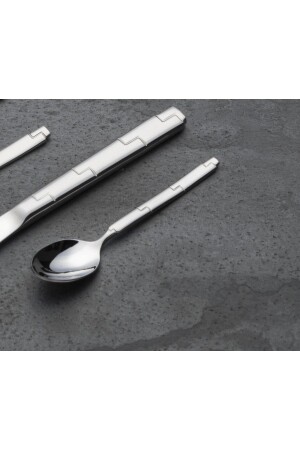 Londra Paslanmaz Çelik Çay Kaşık - 12 Li Çay Kaşığı 18-10 TYC00568686218 - Nehir