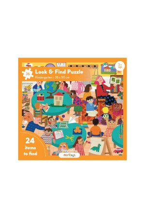 Look & Find Puzzle: Kindergarten - 36 Parça Yapboz Ve Gözlem Oyunu MRP003 - 3