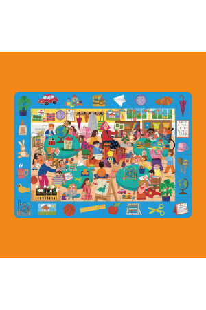 Look & Find Puzzle: Kindergarten - 36 Parça Yapboz Ve Gözlem Oyunu MRP003 - 7