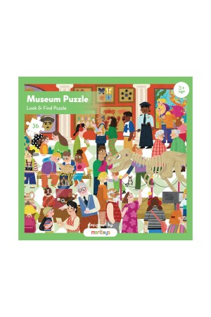 Look & Find Puzzle: Museum - 36 Parça Yapboz Ve Gözlem Oyunu MRP004 - 1