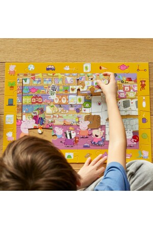 Look & Find Puzzle: Peppa Pig Mr. Fox's Shop - 36 Parça Yapboz Ve Gözlem Oyunu MRPEPPA008 - 7