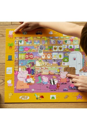 Look & Find Puzzle: Peppa Pig Mr. Fox's Shop - 36 Parça Yapboz Ve Gözlem Oyunu MRPEPPA008 - 8