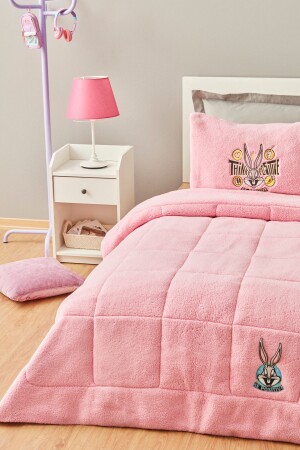 Looney Tunes Bugs Bunny Tek Kişilik Comfort Set - 3