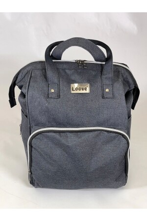 Loove Mother Bag Leinen Schwarz - 1