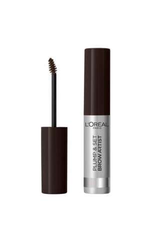 L'oréal Paris Brow Artist Plump & Set Dolgun Görünüm Veren Kaş Sabitleyici Maskara - 109 Ebony - 1