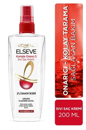 L'Oréal Paris Elseve Komple Onarıcı 5 Sıvı Saç Kremi 200 ml - 2