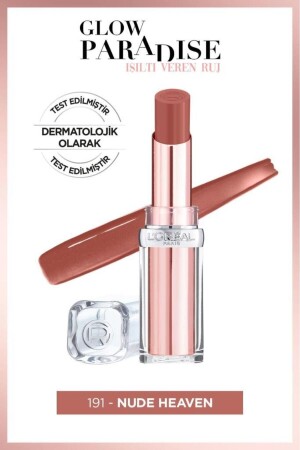 L'oréal Paris Glow Paradise Balm-in-lipstick - Işıltı Veren Ruj 191 Nude Heaven - 1