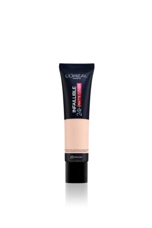 L'oréal Paris Infaillible 24h Matte Cover Yüksek Kapatıcı Fondöten - 25 Rose Ivory - 1