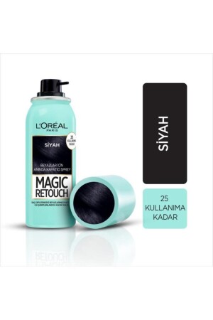 L'oréal Paris Magıc Retouch Beyaz Dipleri Kapatıcı Sprey - Sıyah - 2