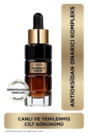 L'oréal Paris Midnight Serum Cilt Yenileme & Cilt Görünümü Canlandırma Etkili- 30 Ml 3600524057572 - 1