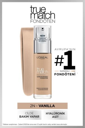 L'oréal Paris True Match Bakım Yapan Fondöten 2n Vanılla - 1