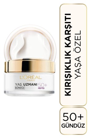 L'oréal Paris Yaş Uzmanı 50- Kırışıklık Karşıtı Yenileyici Krem 3600523473991 - 1