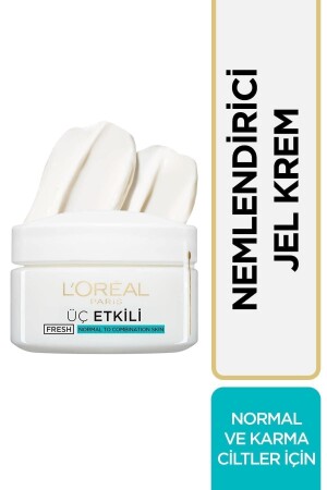 L'oréal Paris 3 Effect Daily Care Cream Normale und Mischhaut 50 ml 3600521325292 - 1
