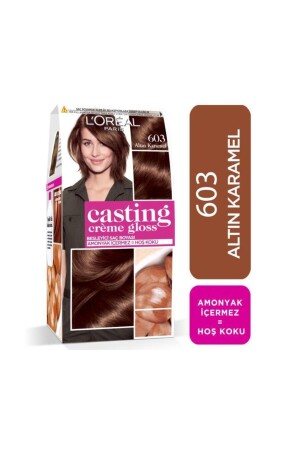 L'oréal Paris Casting Crème Gloss Haarfärbemittel – 603 Golden Caramel LOREALCSTNG - 2