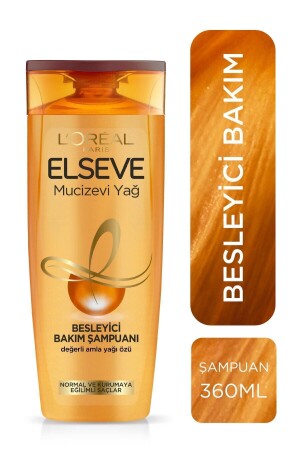 L'oréal Paris Miraculous Oil Nährendes Pflegeshampoo 360 ml - 1