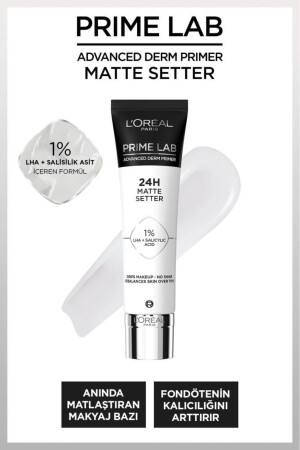 L'oréal Paris Prime Lab Matte Setter Mattierende Make-up-Basis - 1