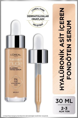 L'oréal Paris True Match Nude Foundation Serum 2-3 Light - 1