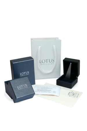 Lotus Çiçeği Kolye - 925 Ayar Gümüş Kolye LRK-02 - 7