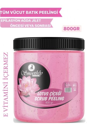 Lotus Çiçeği Özlü Canlandırıcı & Yumuşatıcı El Ayak Ve Vücut Bakım Peelingi 800gr - 7