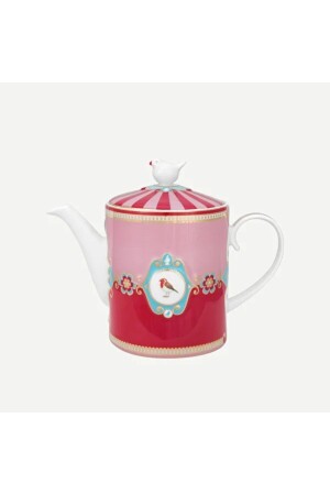 Love Birds Rot-Rosa Porzellan-Teekanne 1300 ml 51005004 - 1