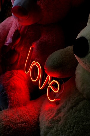 - Love - Led dekorative Wandbeleuchtung Neon Graffiti Magic Led Messages - Neongraph DEC010033 - 1
